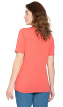 Load image into Gallery viewer, Women's Perfect Short-Sleeve V-Neck Tee Shirt - Cotton blend and Wrinkle Resistant