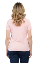 Load image into Gallery viewer, Women's Perfect Short-Sleeve V-Neck Tee Shirt - Cotton blend and Wrinkle Resistant