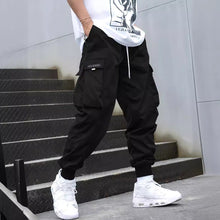 Load image into Gallery viewer, Men’s Multi‑Pocket Drawstring Cargo Pants