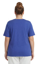 Load image into Gallery viewer, Women's Scalloped Neckline Embellished Tee
