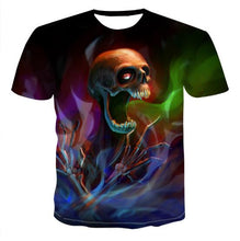 Load image into Gallery viewer, Mens Skull 3D t-shirts