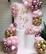 Load image into Gallery viewer, 104pcs Navy Blue And Gold White Balloon Garland Arch Kit For Wedding Birthday Party Baby Shower Girl Bridal Shower Birthday Party Decorations