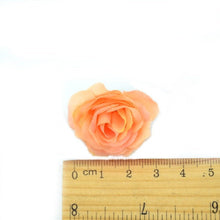 Load image into Gallery viewer, 10/50/100pcs 2.5cm Mini Silk Fake Flower Heads Artificial Rose Flower For Crafts Wedding Party Home Decoration Accessories