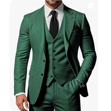 Load image into Gallery viewer, New Mens Three-piece Business Suit