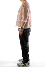 Load image into Gallery viewer, Sparkle S/N Jersey 3/4 Sleeve Crop Top Tee