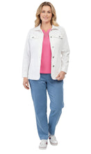 Load image into Gallery viewer, Women's Button Front Brushed Twill Jacket