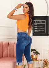 Load image into Gallery viewer, 1086 100% Authentic Colombian Push Up Capri
