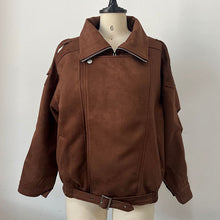 Load image into Gallery viewer, Women's Casual Zip Up Jacket