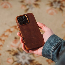 Load image into Gallery viewer, Leather iPhone Case