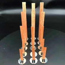 Load image into Gallery viewer, 10pc 6-13cm Wooden Candles Wick With Sustainer Tab Candle Wick Core For DIY Candle Handmade Wooden Wick Soy Parffin Wax Wick DIY Candle Making