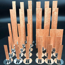 Load image into Gallery viewer, 10pc 6-13cm Wooden Candles Wick With Sustainer Tab Candle Wick Core For DIY Candle Handmade Wooden Wick Soy Parffin Wax Wick DIY Candle Making