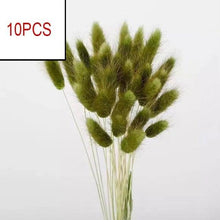 Load image into Gallery viewer, 10PCS Bulrush Natural Dried Flowers Artificial Pampas Grass Decor Phragmites Fake Flower Wedding Home Decoration Floor Vase Filler for Living Room Kitchen Decor