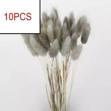 Load image into Gallery viewer, 10PCS Bulrush Natural Dried Flowers Artificial Pampas Grass Decor Phragmites Fake Flower Wedding Home Decoration Floor Vase Filler for Living Room Kitchen Decor
