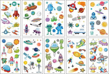 Load image into Gallery viewer, 10pcs Dinosaur Sticker Temporary Tatoo Waterproof Colorful Elegant Children Tattoos