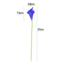Load image into Gallery viewer, 10Pcs High Quality Real Touch Calla Lily Artificial Flowers Bouquet For Wedding Bridal Home Kitchen Table Flower Decoration Home Decor