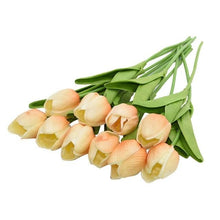 Load image into Gallery viewer, 10Pcs High Quality Real Touch Calla Lily Artificial Flowers Bouquet For Wedding Bridal Home Kitchen Table Flower Decoration Home Decor