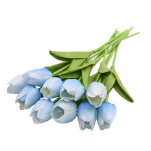 Load image into Gallery viewer, 10Pcs High Quality Real Touch Calla Lily Artificial Flowers Bouquet For Wedding Bridal Home Kitchen Table Flower Decoration Home Decor