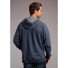 Load image into Gallery viewer, Stetson Large Star Logo (Navy Heather) - Men's Hoodie Sweatshirt