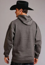 Load image into Gallery viewer, Stetson USA Distressed (Grey) - Men's Hoodie Sweatshirt