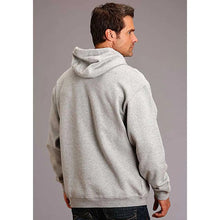 Load image into Gallery viewer, Stetson Logo (Heather Grey) - Men's Hoodie Sweatshirt