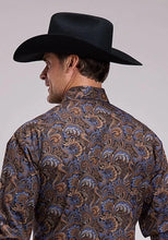 Load image into Gallery viewer, Stetson 3205 Tobacco Paisley (Brown) - Men's Western Shirt
