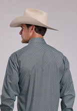 Load image into Gallery viewer, Stetson 2867 Forest Mosaic (Green) - Men's Western Shirt