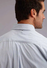 Load image into Gallery viewer, Stetson 5663 Two Stripe Straight (Blue) - Men's Western Shirt