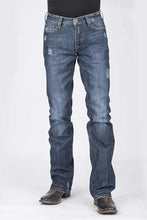 Load image into Gallery viewer, Stetson 1014 Fit Destructed (Dark Wash) - Men's Jeans