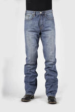 Load image into Gallery viewer, Stetson 1520 Fit Tacking (Light Wash) - Men's Jeans