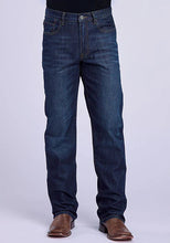 Load image into Gallery viewer, Stetson 1520 Straight Leg Fit Zig Zag Pockets (Dark Wash) - Men's Jeans