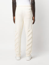 Load image into Gallery viewer, Off White Diag-stripe knitted track pants
