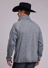 Load image into Gallery viewer, Stetson 3233 Bonded Knit (Navy) - Men's Quarter Zip Sweater