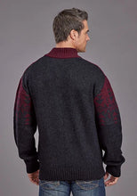 Load image into Gallery viewer, Stetson 2308 Quarter Zip (Red) - Men's Sweater