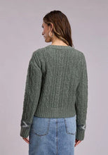 Load image into Gallery viewer, Stetson 3188 Aztec Cable (Green) - Women's Wool Sweater