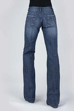 Load image into Gallery viewer, Stetson 214 Trouser Fit S Back Pocket ( Denim Dark Wash) - Women's Jeans
