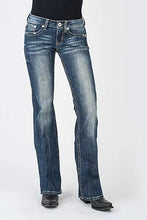 Load image into Gallery viewer, Stetson 816 Classic Boot Cut Blasted (Denim Dark Wash) - Women's Jeans