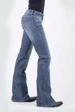 Load image into Gallery viewer, Stetson 816 Classic Boot Cut Half Circle Pocket ( Denim Light Wash )- Women's Jeans