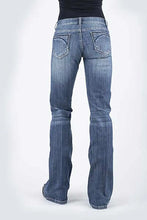 Load image into Gallery viewer, Stetson 816 Classic Boot Cut Half Circle Pocket ( Denim Light Wash )- Women's Jeans