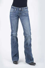 Load image into Gallery viewer, Stetson 816 Classic Boot Cut Half Circle Pocket ( Denim Light Wash )- Women's Jeans