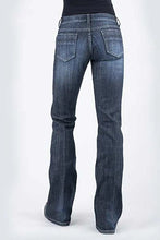 Load image into Gallery viewer, Stetson 816 Classic Boot Cut Zig Zag Pocket ( Denim Dark Wash )- Women's Jeans