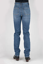 Load image into Gallery viewer, Stetson 915 High Rise Straight Fit Oversize Pockets (Medium Wash) - Women's Jeans