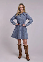 Load image into Gallery viewer, Stetson Princess Seaming (Light Wash) - Women's Denim Dress