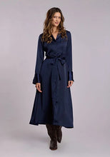 Load image into Gallery viewer, Stetson 3154 Western Satin (Navy) - Women's Dress