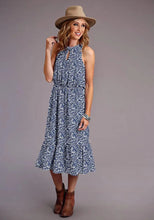 Load image into Gallery viewer, Stetson Indigo Tapestry (Blue) - Women's Long Dress