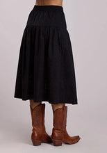 Load image into Gallery viewer, Stetson 2916 Lawn Eyelets (Black) - Women's Skirt