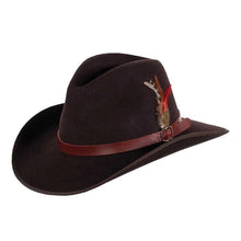 Load image into Gallery viewer, Outback Gallop - Wool Felt Outback Hat (Closeout)