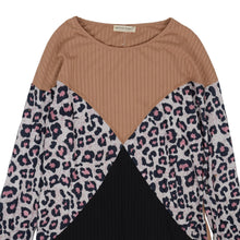 Load image into Gallery viewer, Color Block Ribbed Knit Sweater