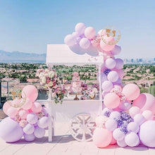 Load image into Gallery viewer, 111 pcs Purple Pink Balloons Garland Kit As Backdrop For Birthday Baby Bridal Shower Party Decorations Office Parties Baby Girl Birthday Decoration Ballons