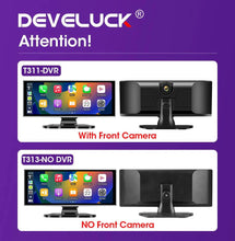 Load image into Gallery viewer, 11.26 inch Car DVR 4K Dash Cam Dual Lens Wireless Carplay & Android Auto Video Recorder Monitor GPS Navigation 5G Wifi FM AUX