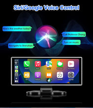 Load image into Gallery viewer, 11.26 inch Car DVR 4K Dash Cam Dual Lens Wireless Carplay & Android Auto Video Recorder Monitor GPS Navigation 5G Wifi FM AUX